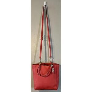 COACH  Hot Pink  Leather Shoulder Bag #L1305-29001 W/ Coach Dust Bag